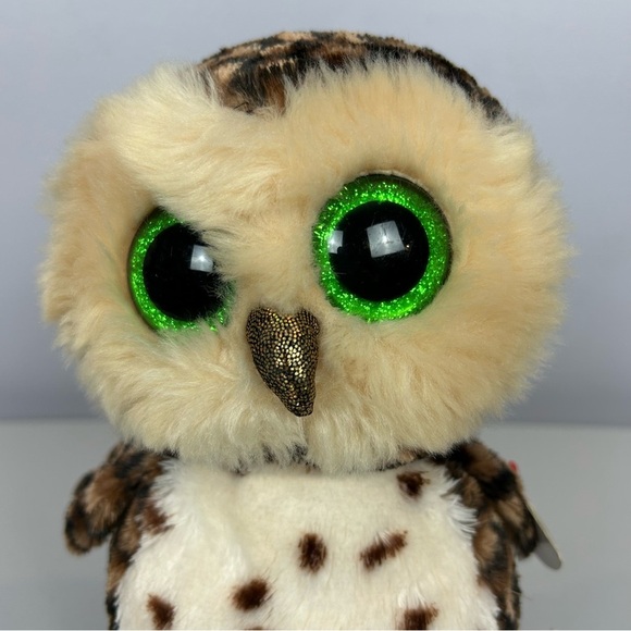 TY Beanie Boo Sammy the Owl Plush 2016 - Picture 3 of 12